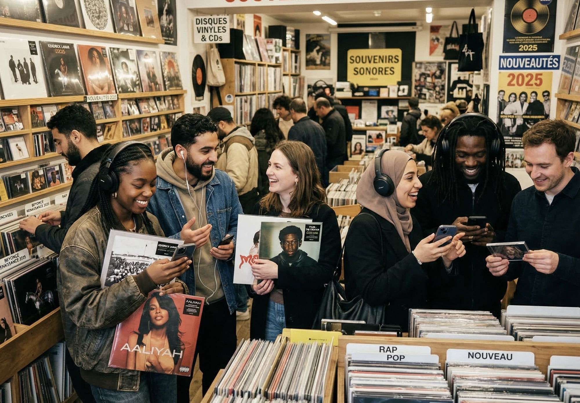 Marché de la musique enregistrée: 915 millions d&rsquo;euros générés par la consommation en France en 2025, le streaming dépasse les 700M€