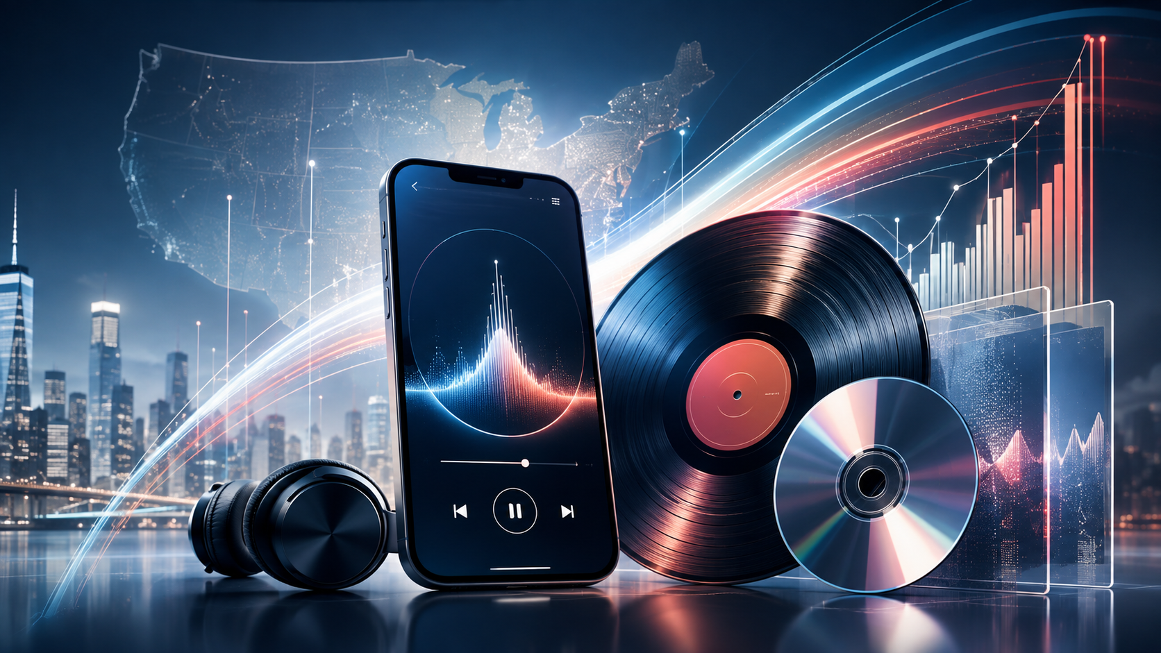 Le marché américain de la musique en hausse de 7% au premier semestre 2026, porté par le streaming payant au-dessus des 3 milliards de dollars